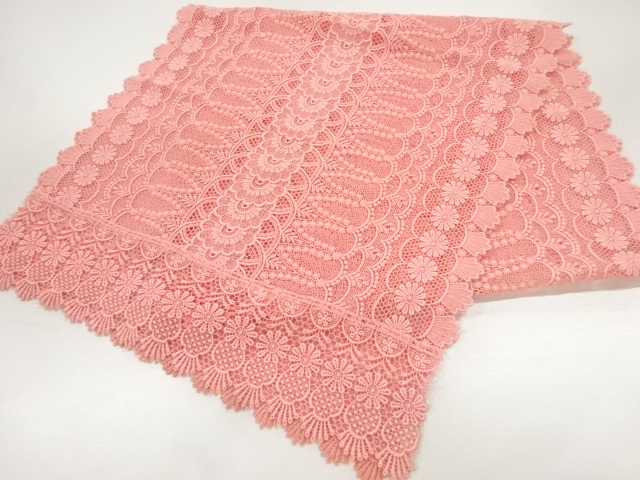 レース花模様ショール